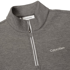 Calvin Klein Scuba 1/4 Zip Top Men's (Grey Marl)