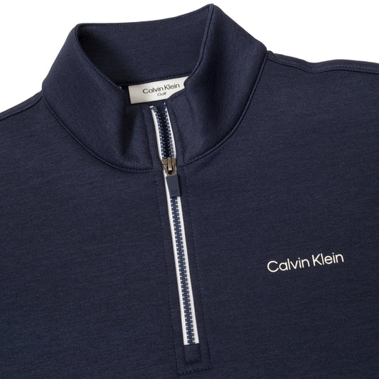 Calvin Klein Scuba 1/4 Zip Top Men's (Navy Marl)