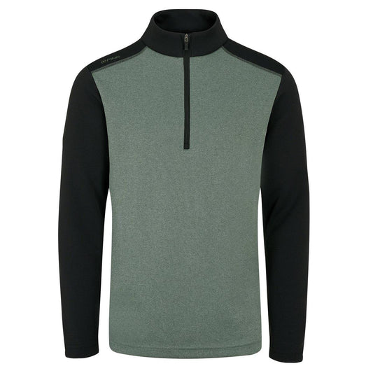 Ping Ramsey Half Zip Top Men's (Laurel Green Marl Black)