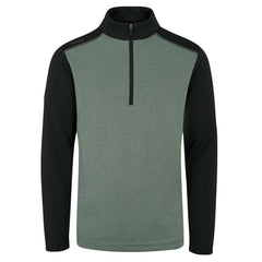 Ping Ramsey Half Zip Top Men's (Laurel Green Marl Black)