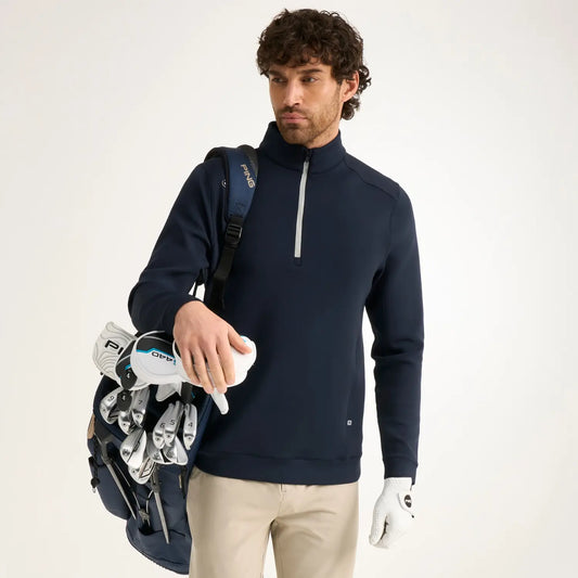 Ping Ansel Half Zip Top Men's (Navy)