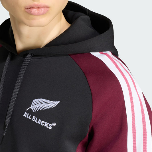 Adidas All Blacks Hoodie Men's (Black Purple KF1556)