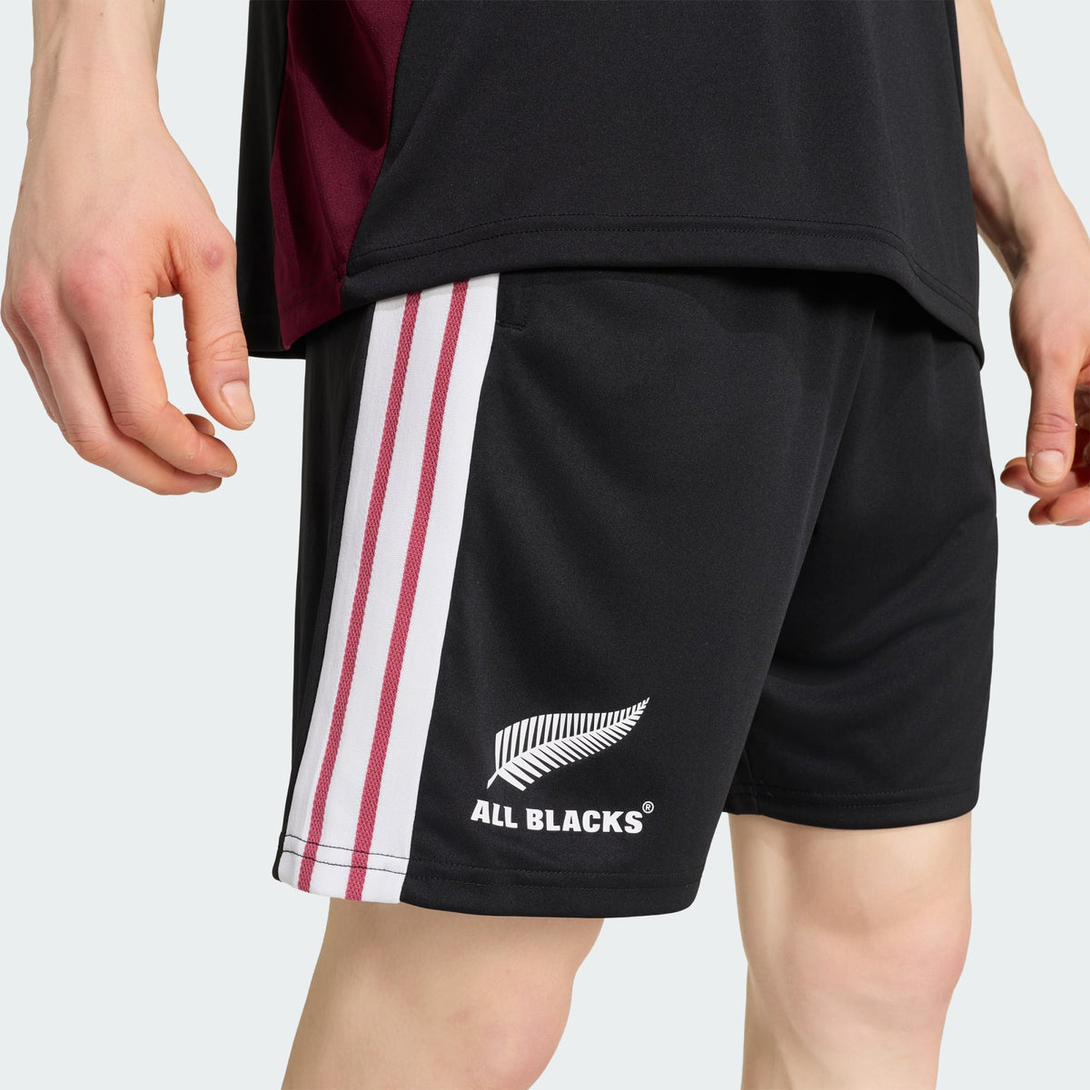 Adidas All Blacks Gym Shorts Men's (Black Purple KF154)