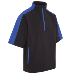 ProQuip Aqualite Pro Half Sleeve Rain Top Men's (Black Magnetic Blue)