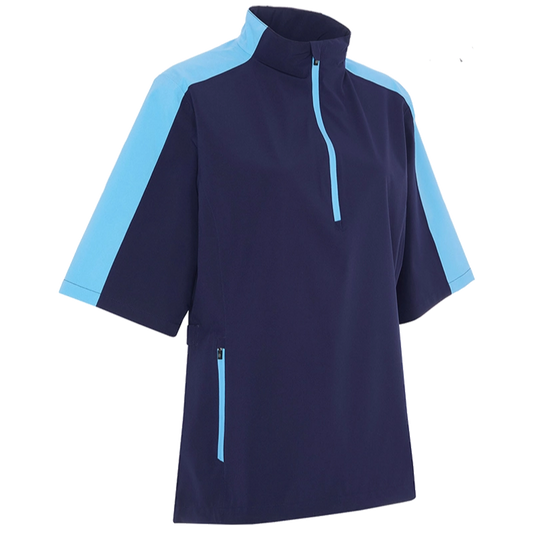 ProQuip Paige Half Sleeve Rain Jacket Women's (Navy Bonnie Blue)