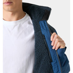 Helly Hansen Crew Hooded Pile Jacket Men's (Dark Blue 2 Tone 507)