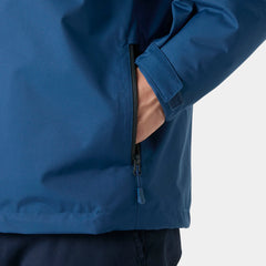 Helly Hansen Crew Hooded Pile Jacket Men's (Dark Blue 2 Tone 507)