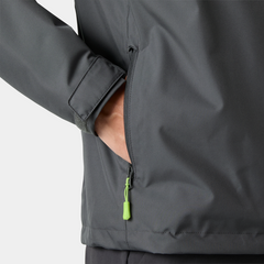 Helly Hansen Hooded Midlayer Sailing Jacket 2.0 Men's (Thunder Grey Two Tone 831)