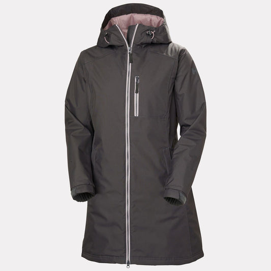 Helly Hansen Belfast Long Winter Jacket Ladies (Thunder Grey 831)