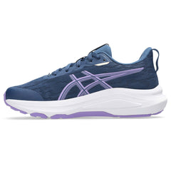Asics GT 1000 14 GS Girls Running Shoes (Blue Faded Plum 405)