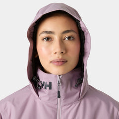Helly Hansen Hooded Midlayer Sailing Jacket 2.0 Women's (Purple Clay 676)