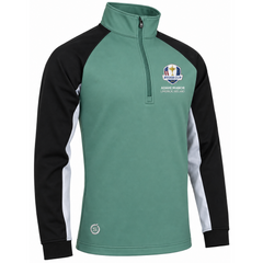 Sunderland Ryder Cup 2027 Colorado Half Zip Men's (Pine Green Black Silver)