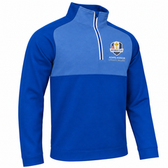 Glenmuir Ryder Cup 2027 Oran Half Zip Top Men's (Blue White)
