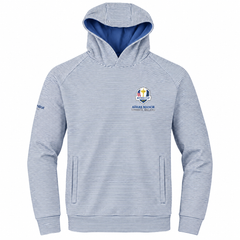 Glenmuir Ryder Cup 2027 Cameron Hoodie Men's (White Tahiti Blue Stripe)