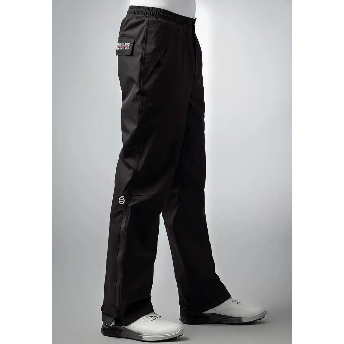 Sunderland Quebec Golf Mens Rainpants Black Long