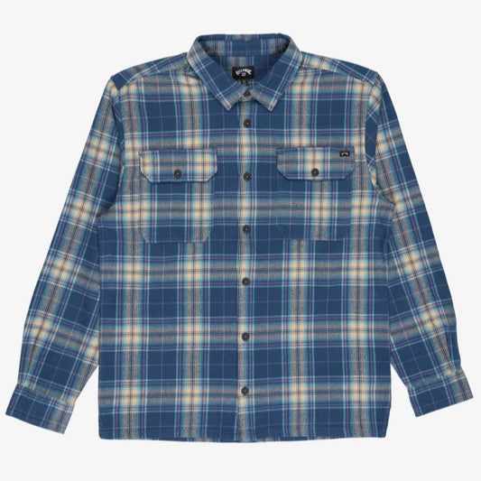Billabong Offshore Flannel Shirt Men's (Blue BRQ0)