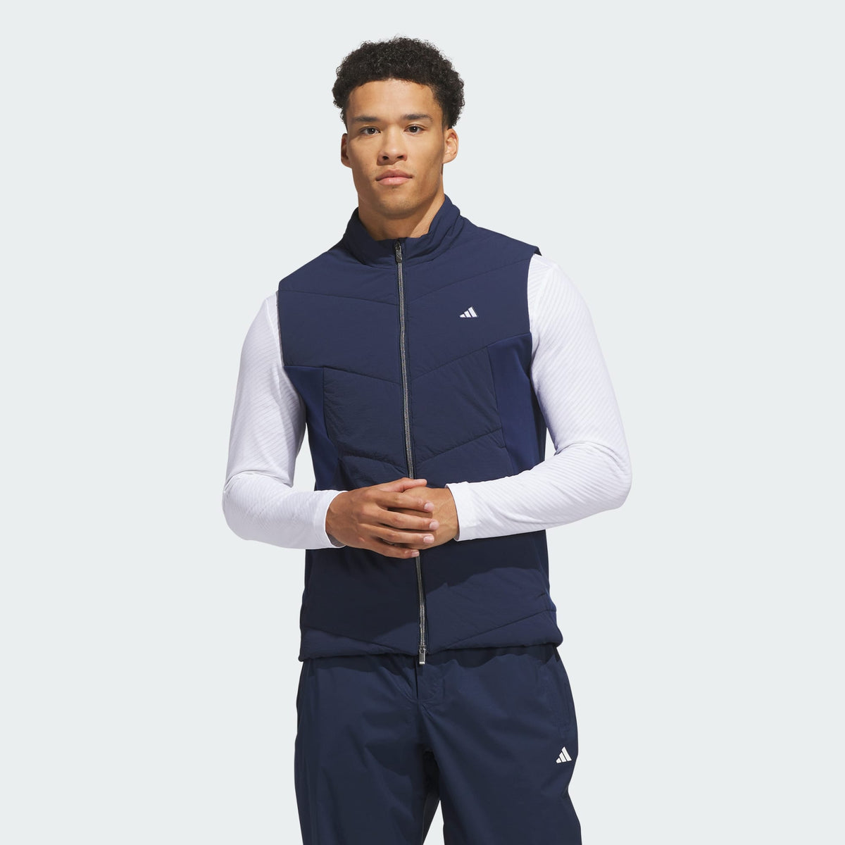 Adidas Ultimate365 Quilted Full ZIp Vest Men's (Navy KW1712)