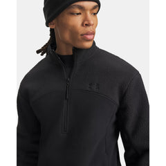 Under Armour ColdGear Infrared Basecamp Half Zip Fleece Men's (Black 001)