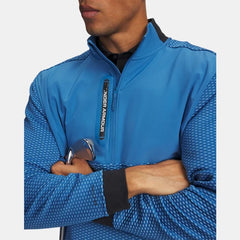 Under Armour Drive Pro Hybrid Half Zip Top Men's (Aegean Blue 430)