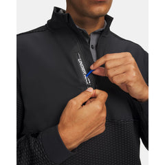 Under Armour Drive Pro Hybrid Half Zip Top Men's (Black 001)