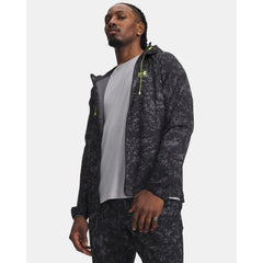 Under Armour Stretch Woven Jacket Men's (Black Green 008)