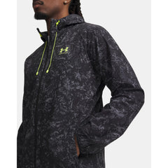Under Armour Stretch Woven Jacket Men's (Black Green 008)