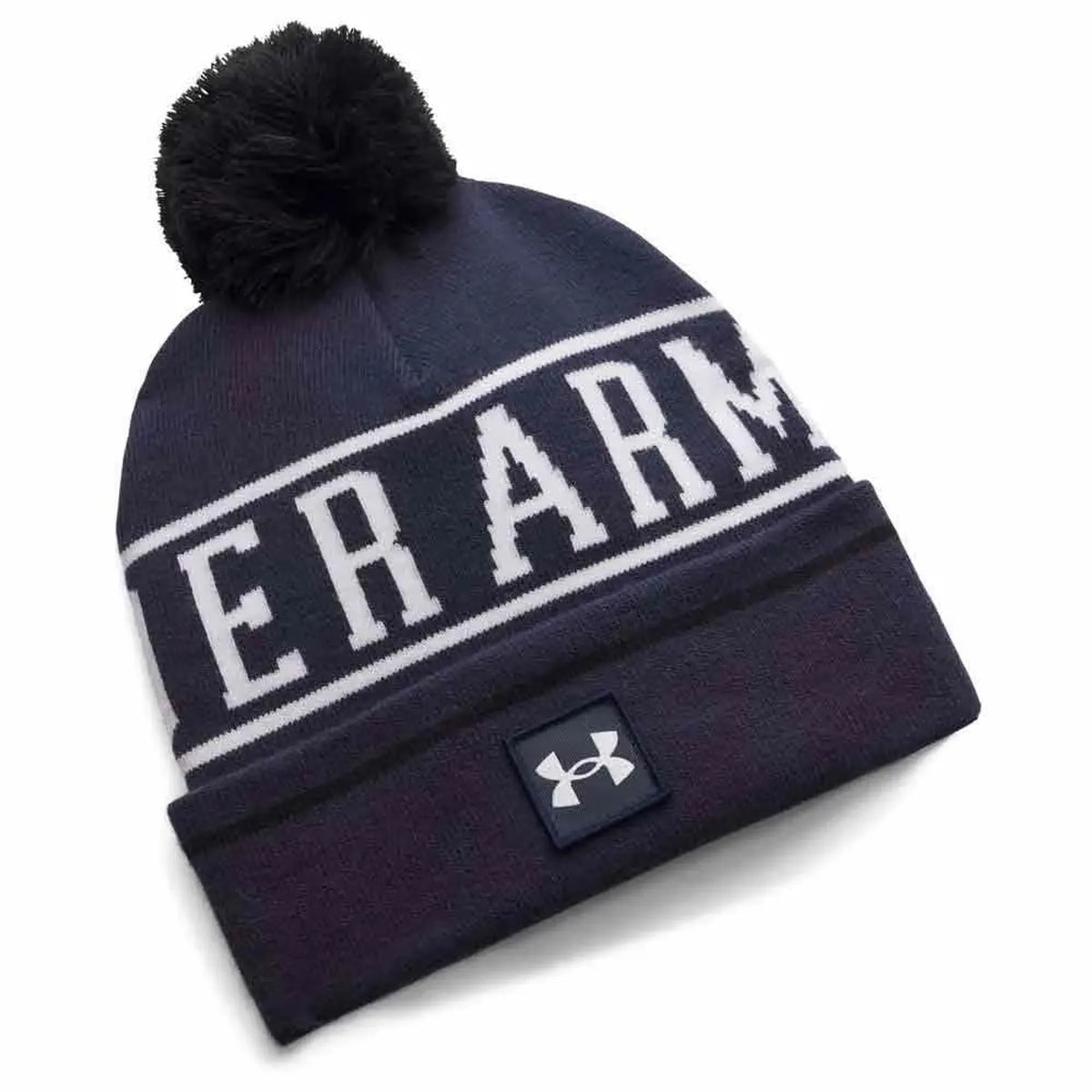 Under Armour Halftime Pom Beanie Men's (Navy White 411)