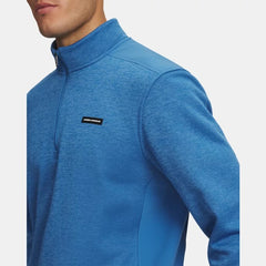 Under Armour SweaterFleece Hybrid Half Zip Men's (Aegean Blue 430)