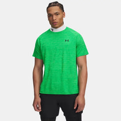 Under Armour Tech Textured T-Shirt Men's (Geode Green Black 993)