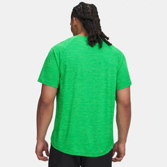 Under Armour Tech Textured T-Shirt Men's (Geode Green Black 993)