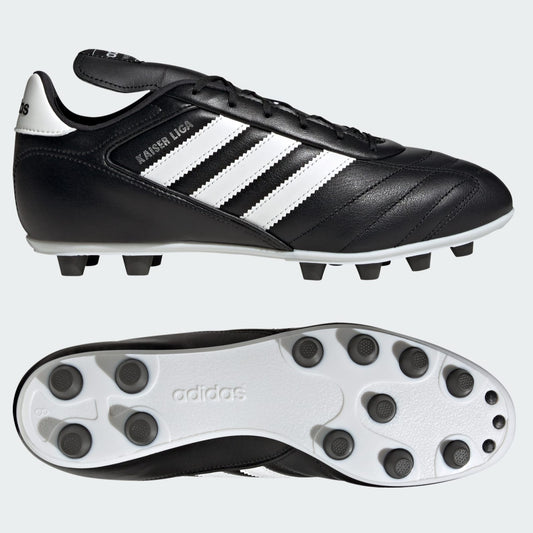 Adidas Kaiser Liga 2 Football Boots Men's (Black White KJ1441)