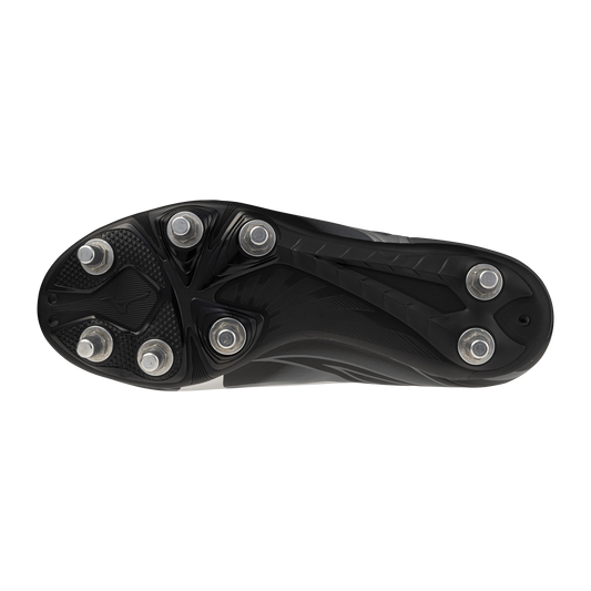 Mizuno Waitangi Club SG Rugby Boots Men's (Black Silver 01)