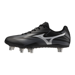 Mizuno Waitangi Club SG Rugby Boots Men's (Black Silver 01)