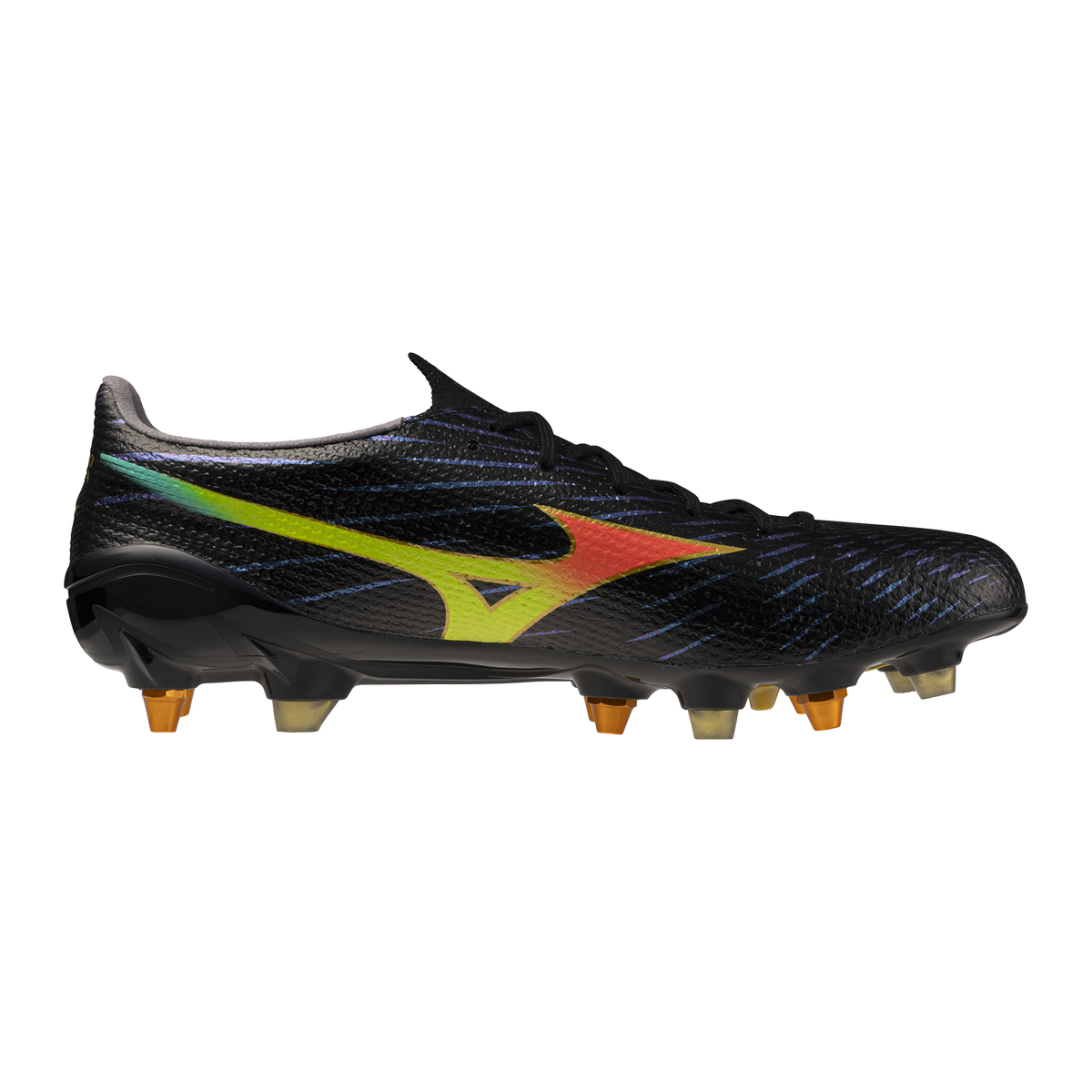 Mizuno Alpha III Elite Mix Football Boots Men's (Black Orange 00)