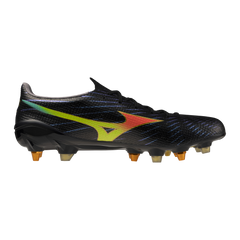 Mizuno Alpha III Elite Mix Football Boots Men's (Black Orange 00)