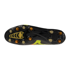 Mizuno Alpha III Elite Mix Football Boots Men's (Black Orange 00)