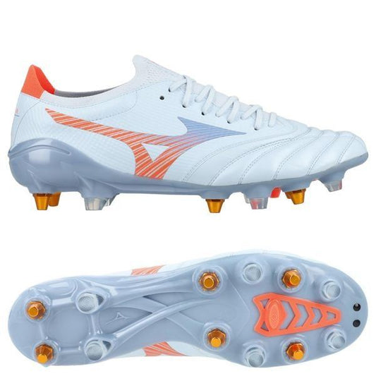 Mizuno Morelia Neo V Elite Mix Rugby Boots Men's (Blue Orange 22)