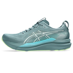 Asics Gel-Kayano 33 Running Shoes Men's (Foggy Teal Yellow 403)