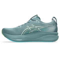 Asics Gel-Kayano 33 Running Shoes Men's (Foggy Teal Yellow 403)