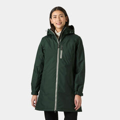 Helly Hansen Belfast Long Winter Jacket Ladies (Dark Jungle 418)