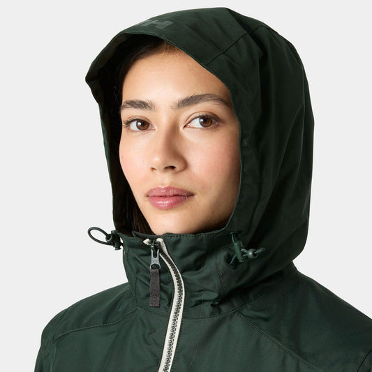 Helly Hansen Belfast Long Winter Jacket Ladies (Dark Jungle 418)