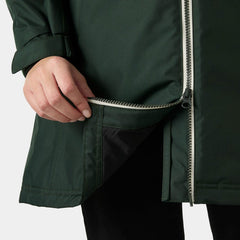 Helly Hansen Belfast Long Winter Jacket Ladies (Dark Jungle 418)