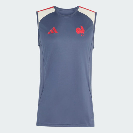 Adidas France Rugby Singlet Men's (Navy KF8878)