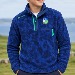 O'Neills Limerick GAA Imperium 028 Half Zip Fleece Junior (Marine Green)