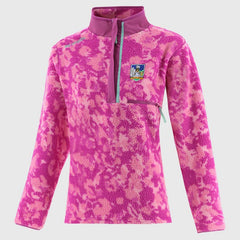 O'Neills Limerick GAA Imperium 028 Half Zip Fleece Girls (Purple Pink Green)