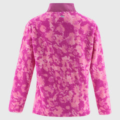 O'Neills Limerick GAA Imperium 028 Half Zip Fleece Womens (Purple Pink Green)