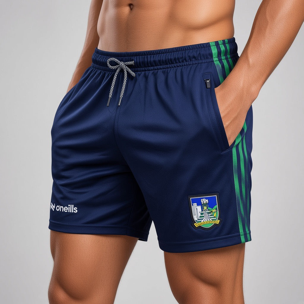 O'Neills Limerick Imperium 049 Poly Shorts Men's (Marine Green White)