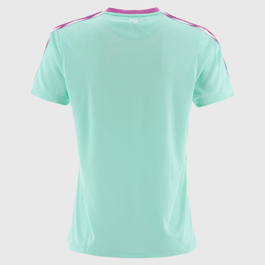 O'Neills Limerick GAA Imperium 060 T-Shirt Girls (Green Purple White)