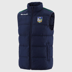 O'Neills Limerick Imperium 069 Padded Gilet Men's (Marine Green White)
