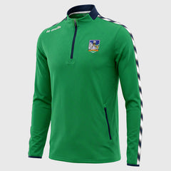O'Neills Limerick GAA Imperium 184 Half Zip Junior (Green Marine White)